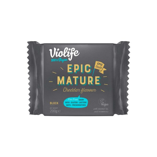 Violife Epic Mature Cheddar Block 200g