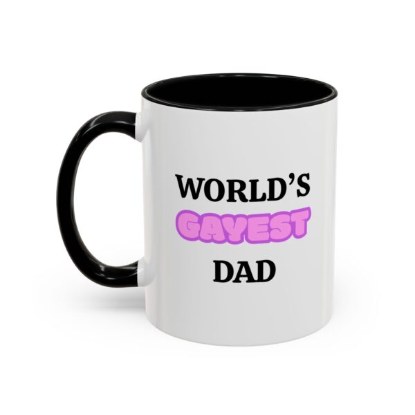 world's gayest dad mug