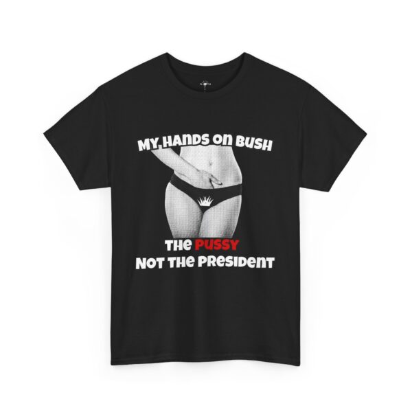 my hands on bush shirt