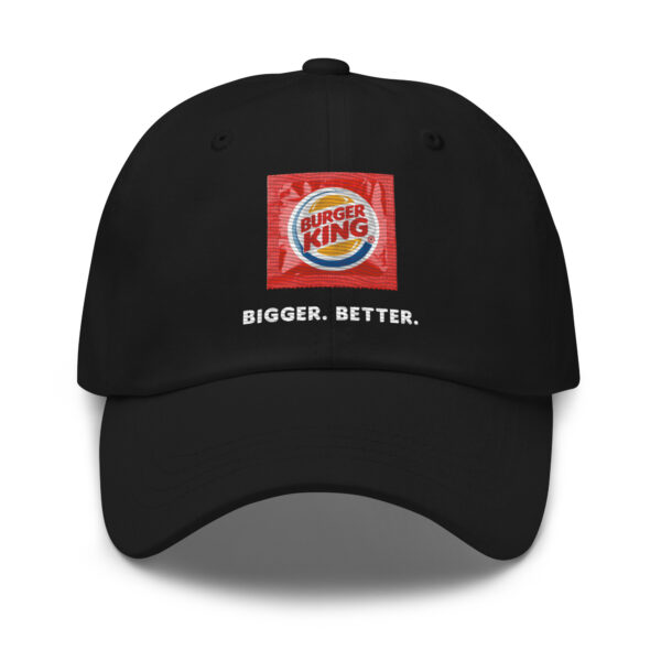 burger king bigger better hat